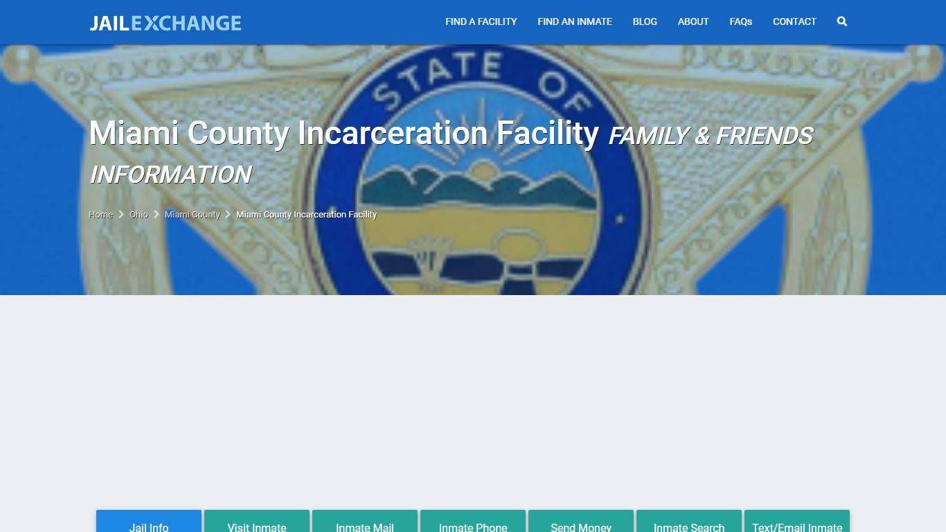 Miami County Incarceration Facility OH | Booking, Visiting, Calls, Phone